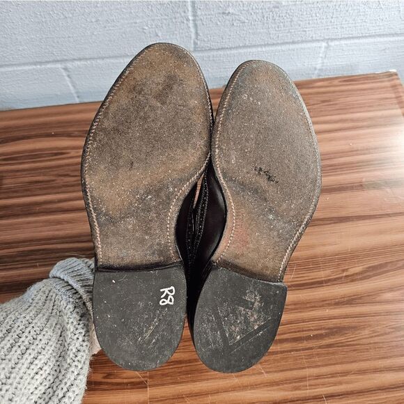 Allen Edmonds Berwick Mens 8 Longwing Wingtip Leather Tassel Loafer Shoes - Picture 8 of 10